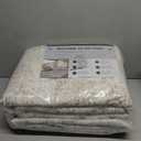 Srugn Washable Rugs 10x14 Area Rugs for Living Room,Rugs for Bedroom,Large Carpets,Ultra Soft Faux Wool Retro Dining Room Rug,Non Slip&Non-Shedding Low Pile Vintage Print Rug for Home Office Decor (Beige-ivory-cream-brown-camel)