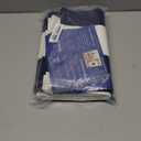 OLANLY Navy and White Striped Rug 2'4" x 3'7" (27.5" x 43")  Washable Cotton Indoor Outdoor Doormat for Front Door, Entryway, Kitchen, Porch, Patio Decor