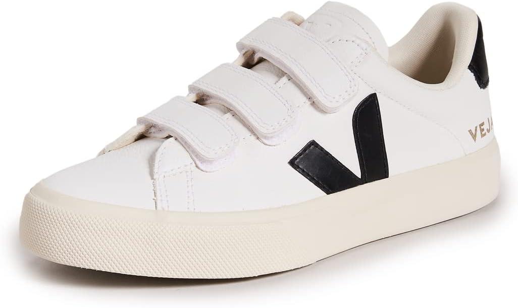 Women's Recife Logo Sneakers, Extra White/Black, 9 Medium US