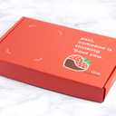 A Gift Inside Sweet Love Chocolate Covered Sandwich Cookies Gift Box for Easter, Mother's Day, Birthday, Thank You