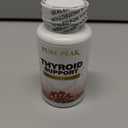 Thyroid Support Supplement- Metabolic Function, Energy & Focus, Mood Enhancer - Iodine from Kelp, Ashwagandha, Vitamin B12, Inositol, Ginseng, Magnesium - 60 Capsules for Men & Women