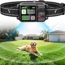 GPS Wireless Dog Fence System, Circular Electric Fence for Dogs | Adjustable Range from 49 to 6561 ft | GPS Positioning, Protection Mode, 100% Waterproof | Outdoor Use Only (Medium Size)