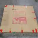 Niccy 44" Half Moon LED Mirror for Bathroom, Backlit/Front Lighted, Irregular 1/4 Round Lighted Mirrors with Bedroom Wall-Mirror, Frameless Mirrors for Entryway, Anti-Fog, Dimmable, Makeup-Mirrors