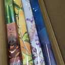 IHAPPYWALL Canvas Prints Zen Art Wall Decor Spa Massage Treatment Painting Picture Orchid Flower Frangipani Bamboo Flaming Candle Print On Canvas 4 Panel Ready to Hang 12''x12''x4pcs