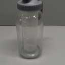 JunVpic Fruit Infuser Water Pitcher,Glass Mason Jar Pitcher,64oz(2 Quart) Wide Mouth Jug with Pour Spout Handle Lid for Fruit Drinks,Cold Brew Coffee,Ice Beverage,Iced Juice,Lemonade,Sun Tea Container (Gray)