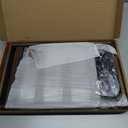 Wooden Foldable Jewelry Display Stand with Removable 32 Hooks, Earring Cards necklace bracelet Keychain Showcase Cascading Merchandise Organizer For Selling For vendor eventsDARK BROWN