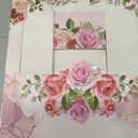 JeVenis Lets Partea Photo Booth Frame & Props - Tea Party Supplies for Bridal Shower & Birthday Parties