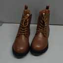 DREAM PAIRS Boys Girls Side Zipper Combat Ankle Boots 1 Little Kid