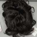 Mullet Wigs for men 80s Rock Wig Halloween Costume Fancy Party Accessories Wig (Sunglasses+Comb) (Black)