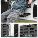 JROAD Bronco Double Layer Tailgate Table for 2021 2022 2023 2024 2025 2026 Ford Bronco 2/4 Door Rear Foldable Cargo Shelf Storage Shelf MOLLE Panel Bronco Accessories