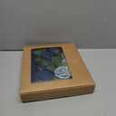 Ling's Moment Artificial Flowers, 25Pcs 3" Roses in Dusty Blue Shades, Realistic DIY Foam Floral Decor for Wedding Bouquets/Centerpieces, Outdoor Party Backdrops, Room/Table, and Garden/Pot Decoration