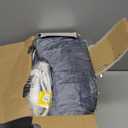 Homemate Heated Blanket Electric Throw - 50"x60" Heating Blanket Throw 1/2/4/6/8 Hours Auto-Off 10 Heat Level Over-Heat Protection Flannel Sherpa ETL Certification (01 - Light Grey)