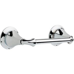 DELTA FAUCET 79450 Linden Wall Mount Pivot Arm Toilet Paper Holder Bath Hardware Accessory in Polished Chrome