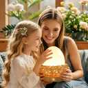 Egg Night Light for Kids,Rechargeable Bedside Lamp Remote & Touch Control Portable Nursery Night Light with 16 Colors Changing Mode for Baby Kids Nursery Bedroom Camping, Easter Christmas Themed Gifts