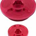ApplianPar Red Billet Engine Plug Crankcase Cover for Honda TRX400EX Sportrax 400 2x4 2000 2001 2002 2003 2004 2005 2006 2007 2008