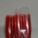 Tioncy 80 Pcs Neon Plastic Shot Glasses 1 oz disposable shot glasses colored Mini Party Drinking Cups for Cocktail Whiskey Wine Birthday Christmas New Year Party(Red)