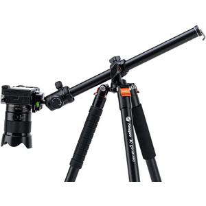 Fotopro 68'' Overhead Tripod for Flat Lay & Macro,Carbon Fiber Travel Tripod with 360 Degree Horizontal Column for Food Photography/Unboxing/Workshop.10KG Load Capacity