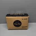 Blissful Diary Vegan Leather Baby Play Mat, 47x47 Thicken Foam Cushioned & Waterproof Playpen Mat for Infants and Toddlers, Stylish and Just Wipe-Clean Playmat for Baby Play on Floor, Taupe