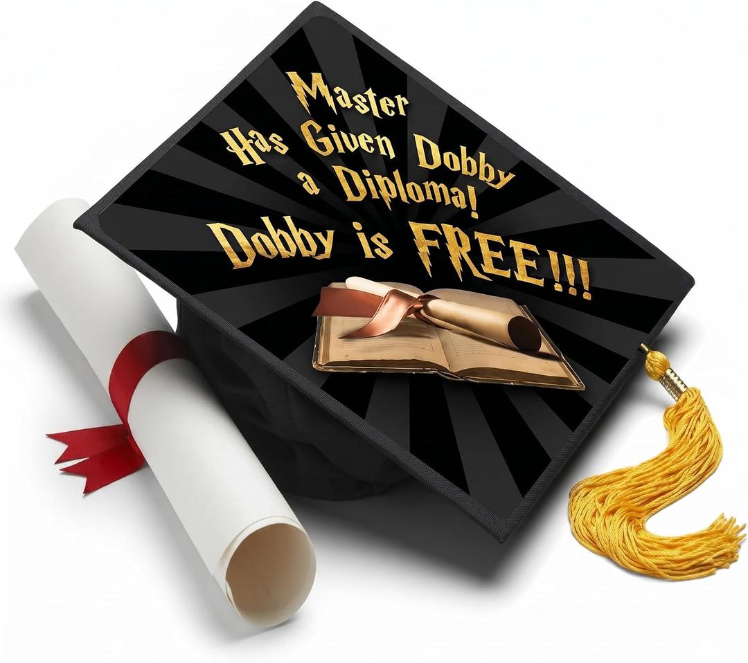 Tassel Toppers Movie Themed Graduation Cap Topper