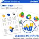 280 281 Ink Cartridges Replacement for Canon TR8620a Ink Combo, PGI-280XXL CLI-281XXL PGI 280XXL 281XXL 280 XXL Smart Ink for Color Printers Pixma TR8600 TR8520 TR8620 TR8622a TS9120 TS9521c (6 Packs)