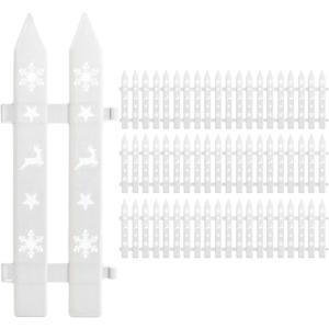 Christmas Tree Protector - 1set White, Flexible Barrier, Winter Guard, Home Decoration, Cat Blocker, Indoor Safety | Flexible Christmas Tree Protector for Birthday Wedding Party Office Home I