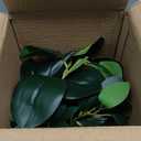 AlphaAcc Artificial Succulents Plants Decor Greenery Fake Succulents Indoor Potted Fake Plant with Rustic Black Clay Planter for Farmhouse Room Bathroom Bedroom Kitchen Office Dese Coffee Table Decor (12.8" H)