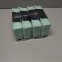 2 x GORILLA GRIP Slow Melting Large Silicone Ice Cube Tray for Freezer, 2 Pack, Easy to Push 8 Giant Square Cubes, Use for Cocktails, Iced Coffee, Water Bottle, Frozen Puree, Kitchen Bar Essentials, Mint