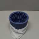 Dog Lick Bowl, Anxiety Relief Dog Licking Mat Freezer Treat Dispenser, Non-Slip Anti-Choking Silicone Slow Feeder Lick Bowl for Small Medium & Large Breed Dogs, BPA Free(Deep Blue,M-L)