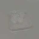 Momcozy Flange Insert 21mm Compatible with 24mm Flange/Shield of Most Pumps, Insert for Breast Pump Replacement Accessories, 4PCS 21mm (Transparent)