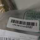 UGASA Soft Corduroy Decorative Pillow Cover 12x20 Inch Boho Striped Oblong Throw Pillow Cover Modern Home Decor for Sofa Living Room Couch Bed Light Brown, 1 Piece