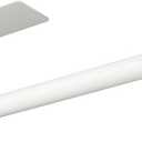 White Under Cabinet Paper Towel Holder - No Drill Adhesive & Wall Mount, Stainless Steel Space-Saver for Modern Kitchens