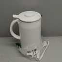 MOKKOM Nut Milk Maker, 42oz Automatic Almond Milk Machine for Homemade Plant-Based Milk, Oats, Soy, Dairy Free Beverages, Soy Milk Maker with Delay Start/Keep Warm/Self-Cleaning/Boiling, White