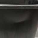 7 Gallon Black Rectangular Wastebasket / Trash Can
