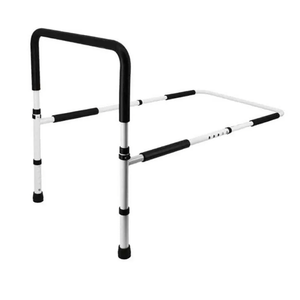 GUNEL Medical Adjustable Height Bed Assist Rail, Home Bed Assist Bar Handle, Bedside Safety and Stability