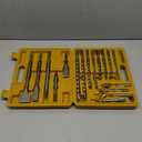 17-Piece SDS Plus Rotary Hammer Drill Bits and Chisel Set, YG8C Carbide Tips, SDS Plus Bits, Masonry Drill Bit Set for Concrete, Brick and Stone, with Storage Case, Ideal Tool for DIY, Home