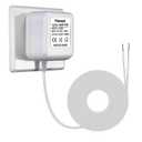 Fesasn C Wire Adapter for Smart Thermostat, 24V AC Power Supply, Fits for Nest Hello August Ring Door Bell and Ecobee Nest Honeywell Smart WiFi Thermostat (with 16.4 Foot White Door Bell Wire)