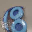 iClever BTH22 Kids Bluetooth Headphones, 60H Play Time, USB C Fast Charging, Bluetooth 5.4, AUX Cord,Safe Volume 74/85 dBA,Toddler Headphones for iPad/Tablet/Travel/School, Blue