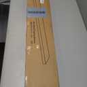 48 Inch Floating Shelves, Rustic Elm Wood Wall Shelves for Farmhouse, Bedroom, Kitchen, Wall-Mounted Long Floating Shelf Heavy-Duty Bracket, Solid Wood Shelf Set of 1 for Home Decor Display, Natural