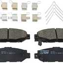 TRW Pro TRC0572 Disc Brake Pad Set For Lexus SC400 1992-2000, Rear, And Other Applications