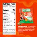 Goodies Cinna-Toast Squares, Cinnamon Sugar Puffed Snack, 32 Snack Packs | Sweet & Crunchy Snack for Kids, No Artificial Colors, Flavors, Preservatives, or Sweeteners, Gluten Free, Nut Free, Non-GMO (BBD 08/31/26)