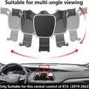 Car Phone Holder for 2019-2023 Cadillac XT4 Auto Accessories Navigation Bracket Interior Decoration Mobile Cell Phone Mount