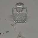 Enslz 100ml 3.4 oz Refillable Spray Perfume Bottles large cosmetic Fine Mist Atomizer Empty Portabe Clear Glass Essential Oil Container for Travel