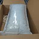 Continental Bedding | Harmony White Down Pillow | 550 Fill Power | 400 Thread Count Cotton Cover | Made in USA | King, Firm | 2 Pack