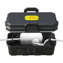 Small Electrical Box (5.5X 3.5 x 2.8 inch) Outdoor Weatherproof Extension Cord Cover, Waterproof Electrical Connection Box Protect Timers, Extension Cables,Holiday Light Decoration