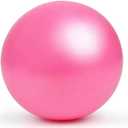 Exercise Ball, 9 Inch PVC Pilates Ball, for Physical Therapy, Yoga and Core Training (Pink)