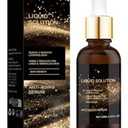 Olavita Liquid Solution Anti Aging Serum–Olavita Face Serum,Intensely firms skin,Smooths Fine Lines and Hydrates, For Women with Mature and Daily Skincare (1pc) (Black)