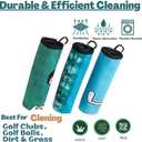 Funny Golf Towel, Printed Golf Towels for Golf Bags with Clip, Golf Gift for Men Husband Boyfriend Dad, Birthday Gifts for Fan - Go Home Ball