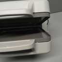 Bella 10"x 20" Ceramic Fold-n-Store Dual Temp Griddle, Fits-anywhere Kitchenware, EverGood Ceramic Nonstick Coating, 2 Temperature Zones up to 400F, Dishwasher Safe Drip Tray, 1500 Watt, Oatmilk