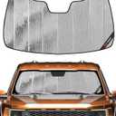 Pigenius Windshield Sun Shade for Ford F-150 2021-2026 Front Window Sunshade - AstraGuard (Silver)
