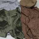 ReliBeauty Kids Colonial Costume Boys Victorian Costume for Boys, 8-10/140, Gray